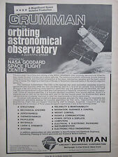 4/1969 PUB GRUMMAN AIRCRAFT OAO ORBITING ASTRONOMICAL OBSERVATORY ENGINEER AD picture