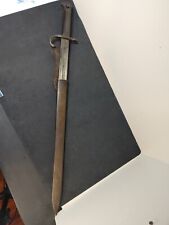 Remington WW1 Original 1914 Long Bayonet for French Fusil Export ~ Good edge. picture