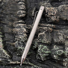 1pc Titanium Alloy Double Locking Pen W/Clip Ballpoint Write Pen 135*11mm EDC picture