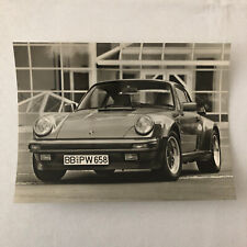 1988 Porsche 911 Turbo Factory Press Photo Photograph Print Werkfoto picture
