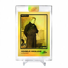 MONSIEUR MADELEINE Les Miserables Holo Gold Card 2023 GleeBeeCo #MNLS-G 1/1 picture