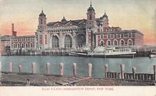 Ellis Island, Immigration Depot, New York City, N.Y., Early Postcard picture