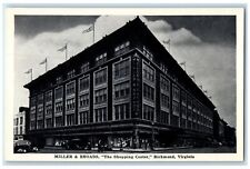 c1920's Miller & Rhoads The Shopping Center Building Richmond Virginia Postcard picture