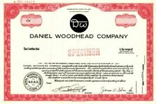 Daniel Woodhead Co. - Specimen Stocks & Bonds picture
