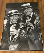 Legends The Two Ronnies Ronnie Barker & Corbett signed 7x5