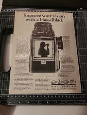 Hasselblad Camera  Print Ad 1981 8x11  Vintage Great To Frame  picture
