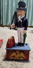 Vintage Uncle Sam Cast Iron Mechanical Working Piggy Bank with Plug picture