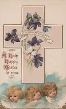 Vintage Postcard EASTER with Love Note on the back Early 1900s Printed BAVARIA picture