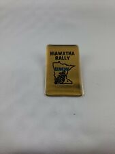 Hiawatha BMW Motorcycle Rally Minnesota Lapel Hat Tie Tack Pin Button  picture