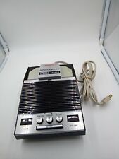 Vintage Grundig DeJUR Stenorette Recorder Versatile V tape recorder powers on picture
