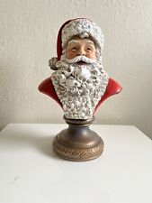VINTAGE SANTA CLAUS BUST 15” 2023 In hands  🚨 picture