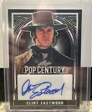 2024 Leaf Pop Century Clint Eastwood 1/1 Black Auto Autograph Card Dirty Harry picture
