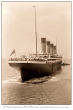 Titanic, etc. 1008c R.M.S. Olympic Pre-Titanic Photo Poster 18 x 24 picture