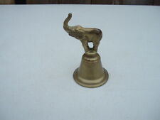 Vintage Brass Elephant Bell  picture
