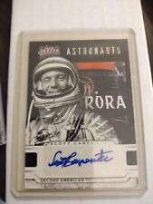 2012 Americana Heros and Legends Astronauts Autograph #18 Scott Carpenter 76/99 picture