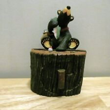Bearfoots Bears Figurine Bounty Box Jeff Fleming Montana Artist Big Sky Carvers picture