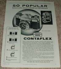 1956 Zeiss Contaflex Camera Ad, So Popular picture