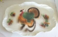 Vintage 1959 Turkey Platter Lane and Co Van Nuys California T-40 Thanksgiving picture
