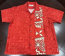 Disney Parks Costume Prop Polynesian Village Resort Front Desk Hawaiian Shirt L picture