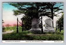 East Northfield MA-Massachusetts, Graves of D.L. Moody & Wife, Vintage Postcard picture