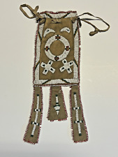 Antique Native American Sioux Pouch Or Ration Bag; Montana; Late 1800s to 1910 picture