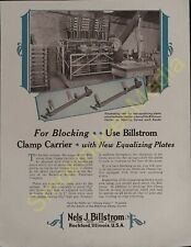Vintage Nels J. Billstrom Rockford Illinois USA Use Billstrom Clamp Carrier  picture