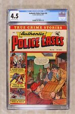 Authentic Police Cases #20 CGC 4.5 1952 1462523008 picture