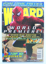 Wizard Magazine #125 - 2002 - Spiderman World Premiere - Sam Raimi Interview picture