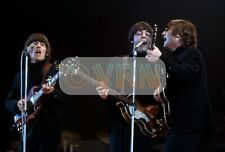 UNSEEN BEATLES Lennon McCartney GEORGE Gibson SG Archival 11x14 Photo MEGA RARE picture