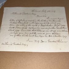 1853 Letter to Famous Hartford Genealogist: Formation of Tolland CT from Windsor picture