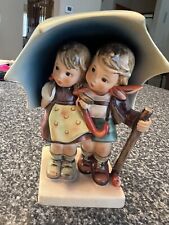 Vintage Hummel Goebel Figurine Stormy Weather 71 Good Condition  6” Tall Approx picture