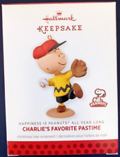 Snoopy Peanuts Hallmark 2013 Charlie's Favorite Pastime 12 Months Baseball #11 picture