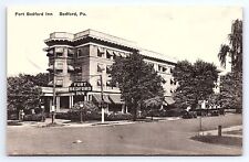 Postcard Fort Bedford Inn , Bedford Pennsylvania The Albertype Co. picture