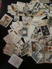lot of 100 x Old tobacco/cigarette cards Like Seen In This Photo Giant Lot picture