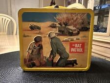 1967 The Rat Patrol Aladdin Collectible Metal Lunchbox No Thermos picture