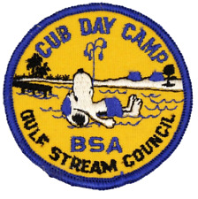 RARE Vintage Cub Day Camp Gulf Stream Council Snoopy Patch Florida FL 3