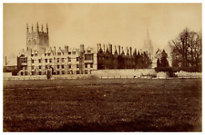 England, Oxford, Merton College Vintage Albumen Print 13.5x Albumin Print picture