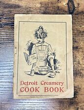 Vintage 1917 Detroit Creamery COOK BOOK Company 49 Pages picture