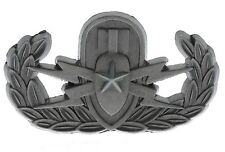USA Army EOD Senior Antique Silver Color Hat or Lapel Pin EE14158 F1D33D picture
