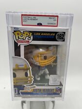 JUSTIN HERBERT CHARGERS FUNKO POP #162 PSA 8.5 ENCAPSULATED picture