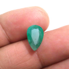 Outstanding Zambian Emerald Pear Shape 3 Crt Rare Green Faceted Loose Gemstone picture