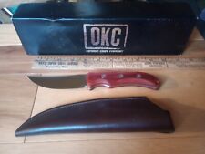 Ontario 8172 Robeson Heirloom Trailing Point Hunter Fixed  Knife W/sheath picture
