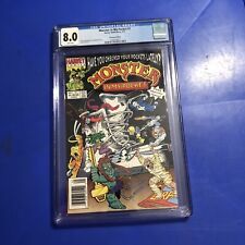 Monster in My Pocket 1 Newsstand CGC 8.0 1st APPEARANCE Comic 1991 OPTIONED picture