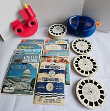 ViewMaster Lot, 2 Viewers, 11 Sets, 72 Loose Reels picture