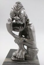 nutty mads the thinker louis marx vintage rare ratrod  car hood ornament  picture