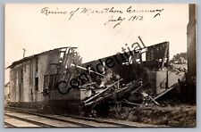 Real Photo Ruins From Fire At Marathon Creamery Cortland County NY RP RPPC D501 picture