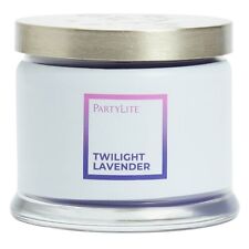 Partylite TWILIGHT LAVENDER 3-wick JAR CANDLE  BRAND NEW picture