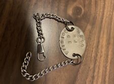 Ww1 ww2 Relic ID Tag Keyring Dog Tag Bracelet British Rbl And Soldier Charity picture