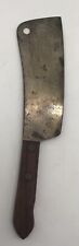 VINTAGE HIGH CARBON STEEL MEAT/FISH CLEAVER picture