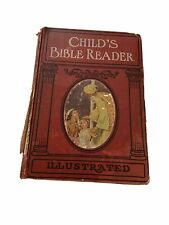 Antique Child's Bible Reader By Charlotte Yonge ILLUSTRATED Vintage Collectable picture